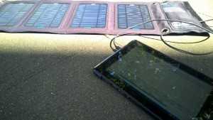 Anker Solar Panel and Dell Venue 10 Pro